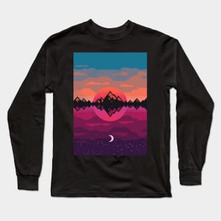 Mountain Reflections Long Sleeve T-Shirt